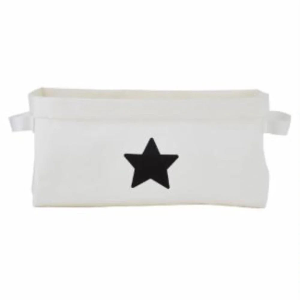 STEPHAN BABY: Set of 2 White Washable Paper Sturdy Organizers / Holders